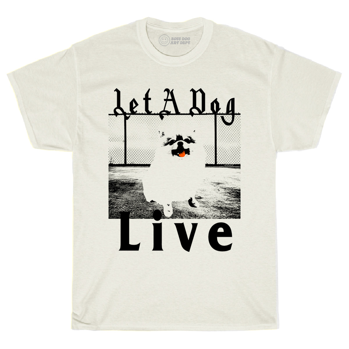 Let A Dog Live Ivory Tee