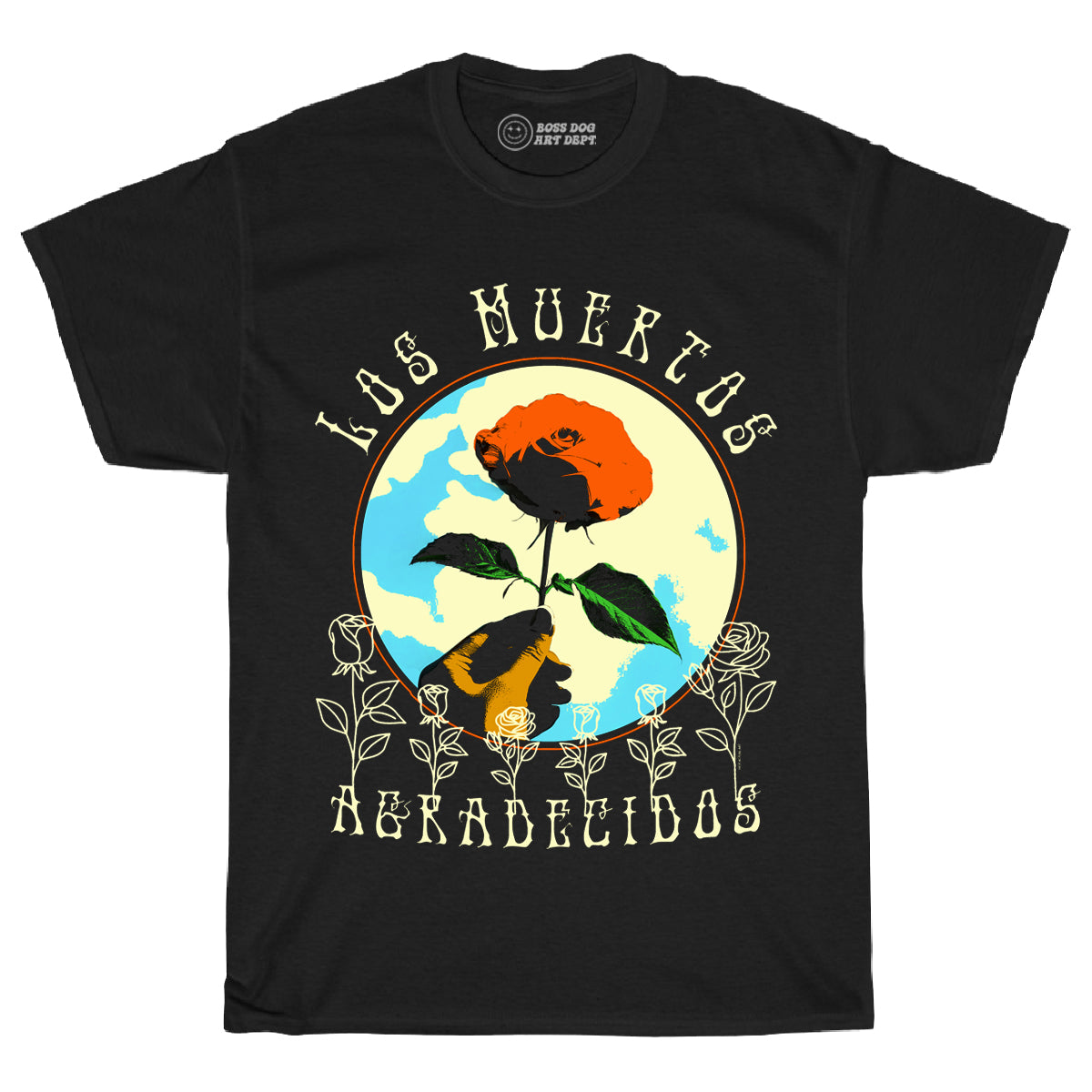 Los Muertos Black Tee